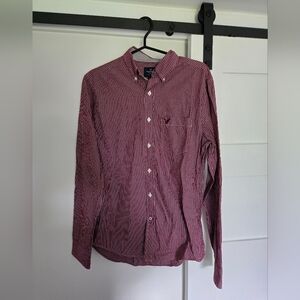 American Eagle Plaid Shirt Men's small